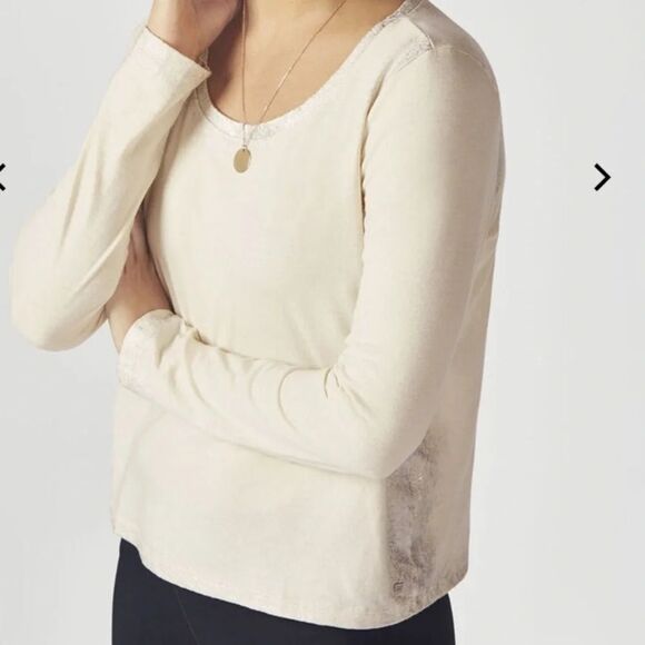 NWT Fabletics Laurel Long Sleeve Top Size Small - Picture 2 of 11
